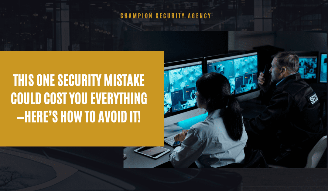 This One Security Mistake Could Cost You Everything—Here’s How to Avoid It!